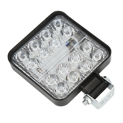 #ad Square LED Pod Work Light 3000LM 9V‑60V IP67 Waterproof 48W Offroad Strobe Lamp $13.33