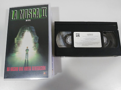 La Mouche II The Fly II Chris Warren Harley Cross Horreur VHS Tape Castillan C $48.16