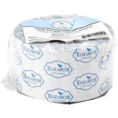 #ad Clear Double Sided Adhesive Roll 64mm 2.5 Inch by 27 Yard $23.76