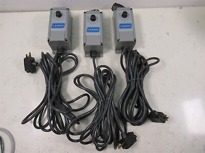 #ad Lot of 3 L.B. White Portable Heater Thermostat 20#x27; Cord Propane NG Heaters $299.95