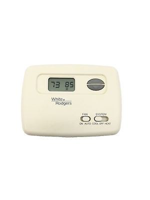 #ad White Rodgers Single Stage Non Programmable Thermostat 1H 1C $23.95