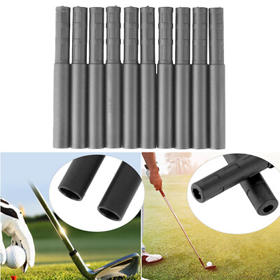 #ad 10PCS Golf Club Graphite Shaft Extensions Rods Irons Putter Extender Sticks ** $11.99