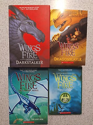 #ad Darkstalker and Dragonslayer Wings of Fire Legends Tui T. Sutherland AU $24.50