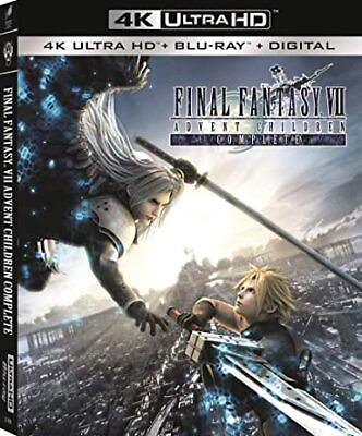 #ad New Final Fantasy VII: Advent Children Complete 4K Blu ray Digital $18.59