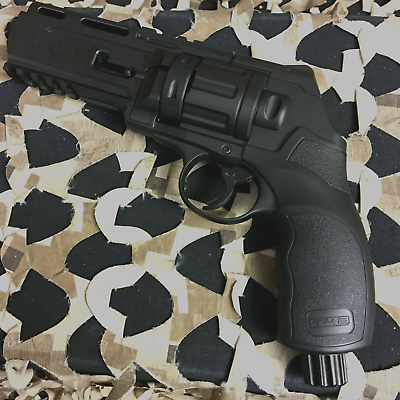 #ad NEW T4E .50 Cal TR50 Paintball Revolver Black $119.95