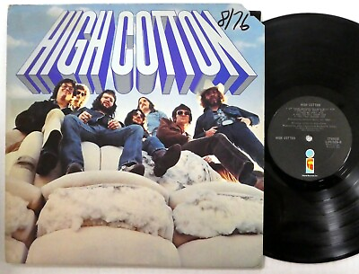 #ad HIGH COTTON self titled LP Near MINT 1975 Southern Rock Cut Out Jacket a3408 $22.00