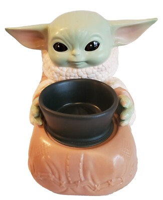 #ad Scentsy Grogu Baby Yoda Mandalorian Wax Warmer Star Wars Tested Working *no box* $28.99