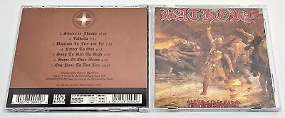 #ad Bathory Hammerheart CD 1994 Remastered Repress Black Mark GEMA BMCD666 5 $39.99