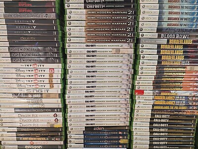 #ad Microsoft Xbox 360 Cheap Affordable Value Games A I Tested Resurfaced Complete $11.39