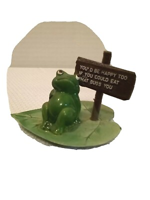 #ad Froggyville Message Frog $8.95