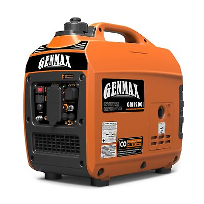 #ad GENMAX Portable Inverter Generator，1200W ultra quiet gas engine EPA Complian... $373.78