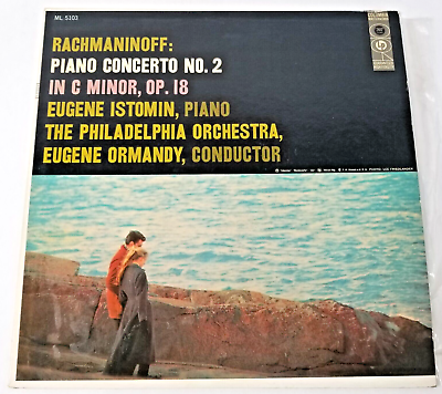 #ad Vintage Classical Sergei Rachmaninoff: Piano Concerto #2 in C Minor Op. 18 Vinyl $7.96