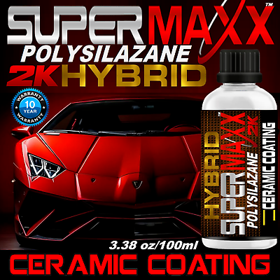 #ad ADVANCED PROTECTION 9H CERAMIC CAR COATING quot;2K HYBRIDquot; TRICURE TECHNOLOGY GLOSS $59.95