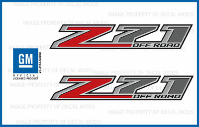#ad 2x 14 17 Z71 Off Road Decals F stickers Parts Chevy Silverado GMC Sierra 4x4 $23.96