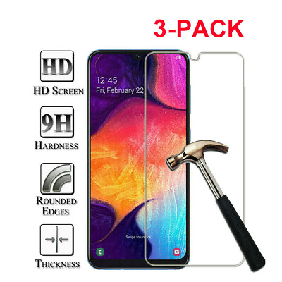 #ad 3 Pack For Samsung Galaxy A10e Tempered Glass Clear HD Screen Protector $5.95