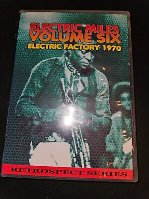 #ad Miles Davis – Electric Miles Volume Six Tanglewood 1970 Paris TV 1971 DVD $14.99