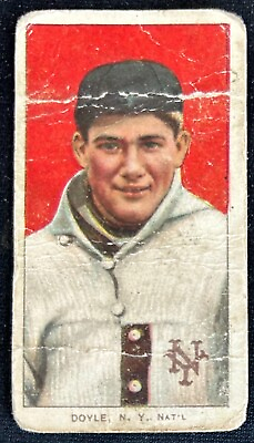 #ad 1909 T206 Larry Doyle Portrait Piedmont 25 Back. Poor MK Baseball Card $73.30