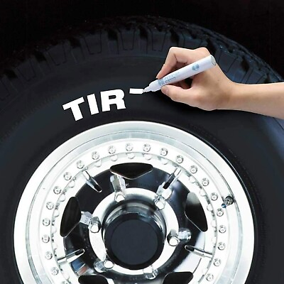 #ad 1 12 Waterproof Permanent Paint Marker Pen for Car Tyre Tire Tread Rubber Metal $2.95