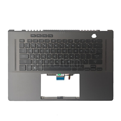 #ad New For ASUS ROG Zephyrus GA503Q GU603 Palmrest Backlit US Keyboard Cover $140.00