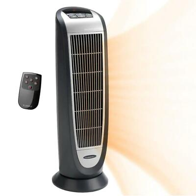 #ad Tower 23 in. 1500 Watt Electric Ceramic Oscillating Space Heater with Digital $80.63