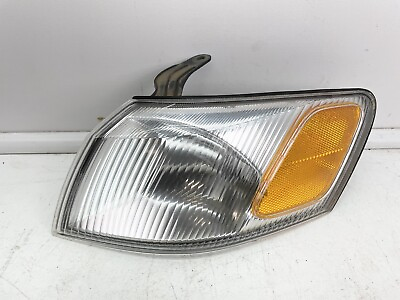 #ad 1997 1999 toyota camry left driver park lamp turn signal headlight assembly oem $21.25