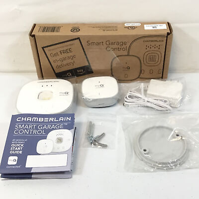 #ad Chamberlain MYQ G0401 White myQ Connected Wireless Smart Garage Control $31.49