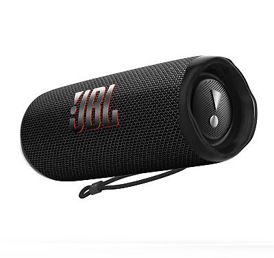 #ad JBL Flip 6 Black Portable Bluetooth Speaker $99.95