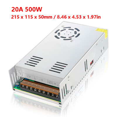 #ad DC 24V 5A to 60A Amp AC 110V 220V Switch Power Supply LED Strip Light 24 V Volt $22.07