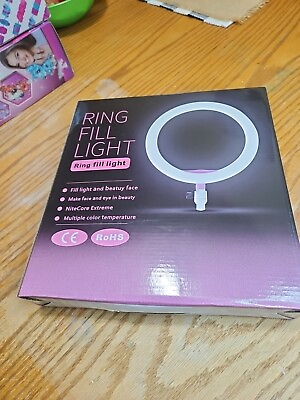 #ad Selfie Light Ring Fill Light with Stand RoHS Live Video Streaming Tic Toc NEW $12.50