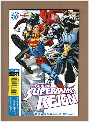 #ad Tangent: Superman#x27;s Reign #10 DC Comics 2009 Batman FN 6.5 $1.79