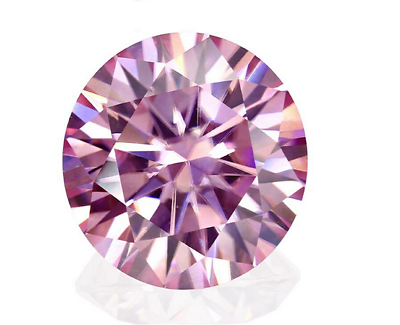 #ad Pink Diamond IGLI Certified VVS1 H Round Ring Pendant 2 2.50 Ct. Luster Shine $271.16