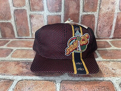 #ad Vintage Drew Pearson Seattle NBA Sonics Hat NWT Red. $60.00