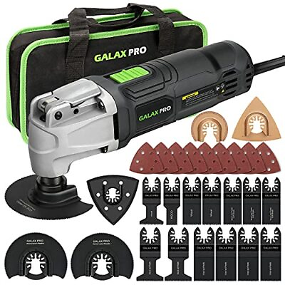 #ad 2.4Amp 6 Variable Speed Oscillating Multi Tool Kit with Quick Lock accessory $88.09
