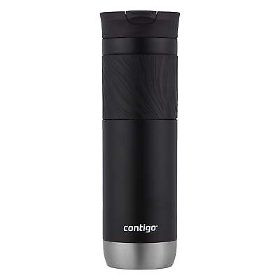 #ad Contigo Byron 2.0 Stainless Steel Travel Mug with SNAPSEAL Lid and Grip in Black $16.71