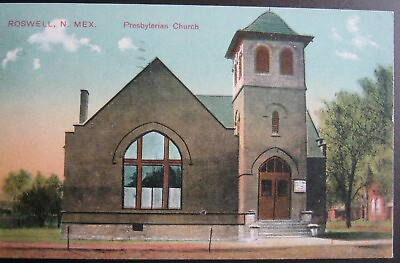 #ad ROSWELL NM 1900#x27;s Presbyterian Church $10.00