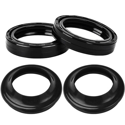 #ad 1 Set Front Fork Oil Dust Seal For Suzuki GS450L GS550 GS650G GT550 GT750 $10.99