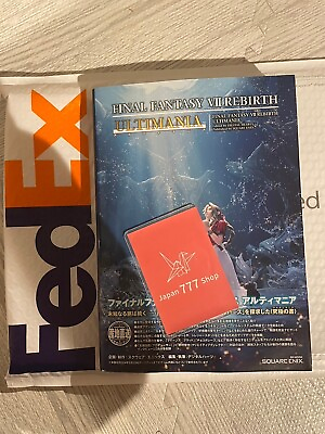 #ad Final Fantasy VII Rebirth Ultimania Guide Book FedEx japanese fast ship ff7r new $55.00