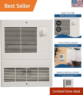 #ad Durable Steel Sheathed Wall Heater with Efficient Alloy Element Home Comfort $349.99