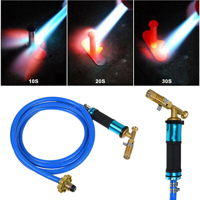 #ad Plumbing Propane Welding Torch Soldering Accessory w 2.5M Gas Hose Turbo Burner $23.00