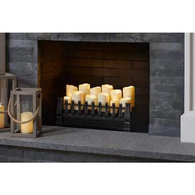 #ad Brindle Flame 20.70 In. W Ventless Electric Fireplace Insert 1000 sqft. Capacity $152.32