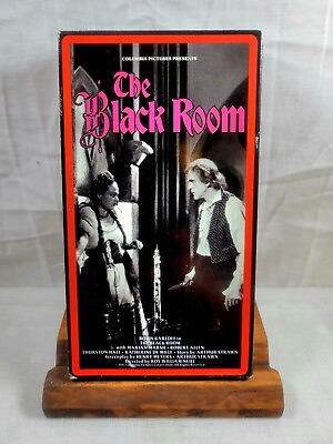 #ad Vintage quot;The Black Roomquot; VHS 1994 Re release Black amp; White 70 min. NR Preown $8.99