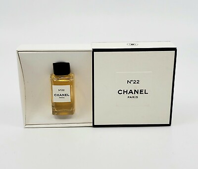 #ad new Chanel PARIS NO. 22 4ml .12 OZ BOXED Miniature EAU DE PARFUME EDP $33.00