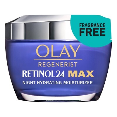 #ad Olay Regenerist Retinol 24 MAX Night Cream Face Moisturizer NO Fragrance $19.99