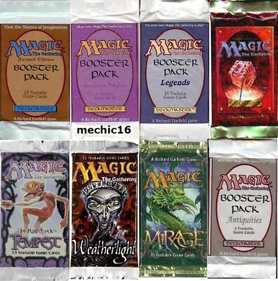 #ad Magic The Gathering Tcg Booster Packs Only 400 Packs Total Revised Antiquities $3.00
