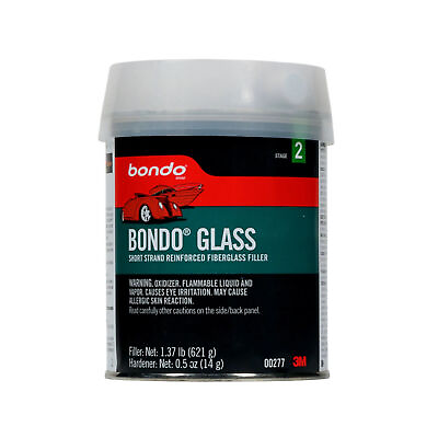#ad Bondo Glass Reinforced Filler 1.37 lbs For Hole Dent Rust out Repairs 1 PC NEW $14.97