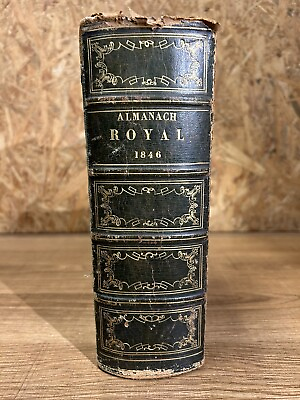 #ad Almanach Royal And National for L#x27; Year 1846 Guyot Scribe Publishers Xixème $111.56