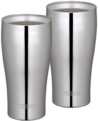 #ad THERMOS Vacuum insulation tumbler set 400ml stainless steel mirror JCY 400GP1 SM $55.80