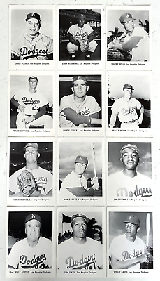 #ad Vintage 1963 Jay Publishing Los Angeles Dodgers Baseball Set KoufaxB149 $79.99
