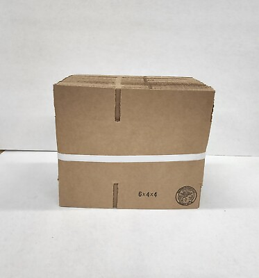 #ad 6 x 4 x 4quot; Corrugated Kraft Shipping Boxes Select Quantity SHIPS FAST $12.00