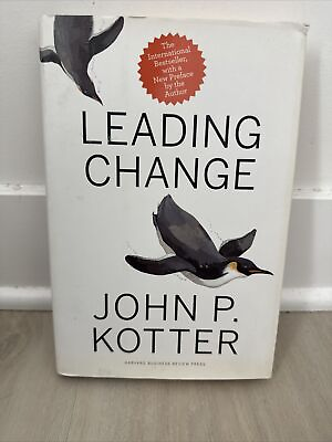 #ad Leading Change with a New Preface by the Author by John P. Kotter 2012... $9.00